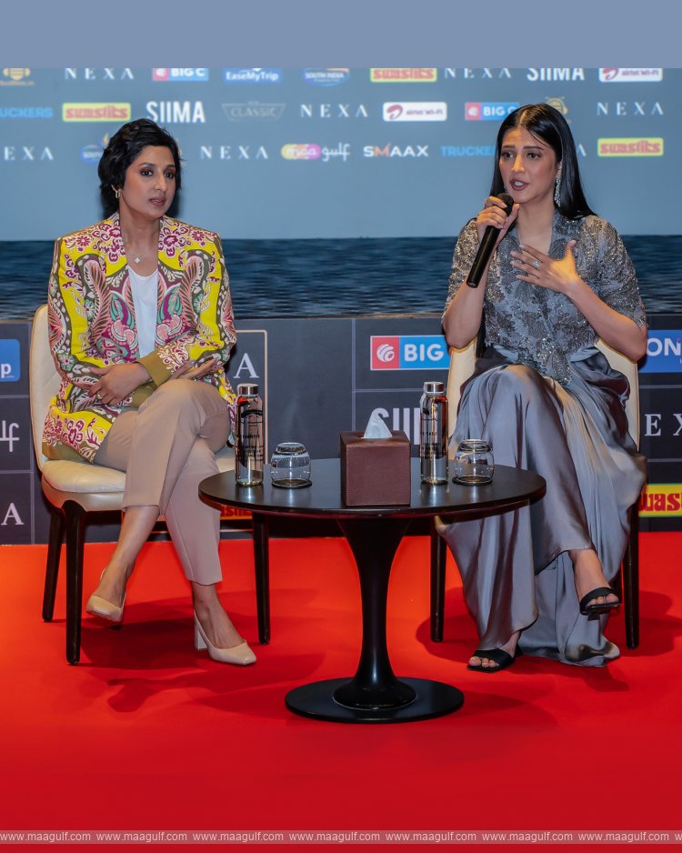 దుబాయ్ లో SIIMA 13వ ఎడిషన్..అభిమానులతో సందడి చేసిన శృతి హాసన్